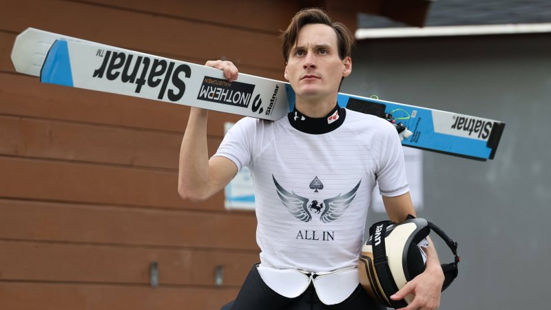 Domen Prevc starts Ski Jumping World Cup with yellow card