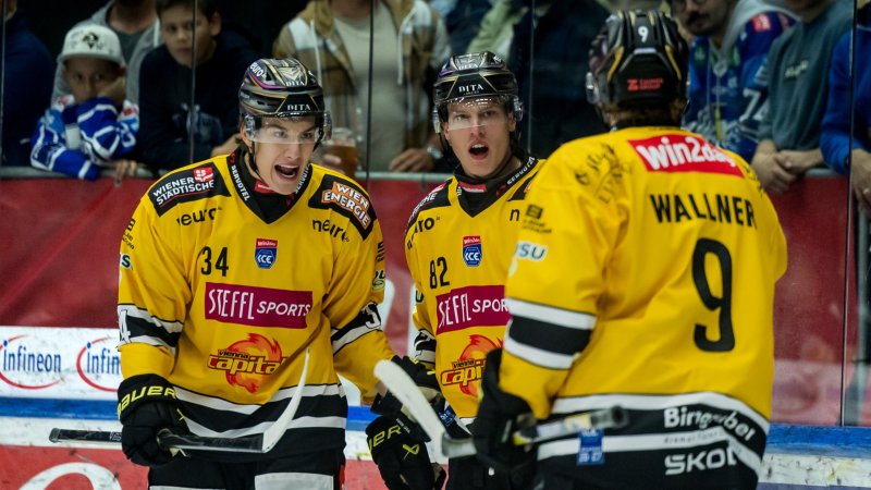 ICE today: Conference with Vienna Capitals - HC Pustertal