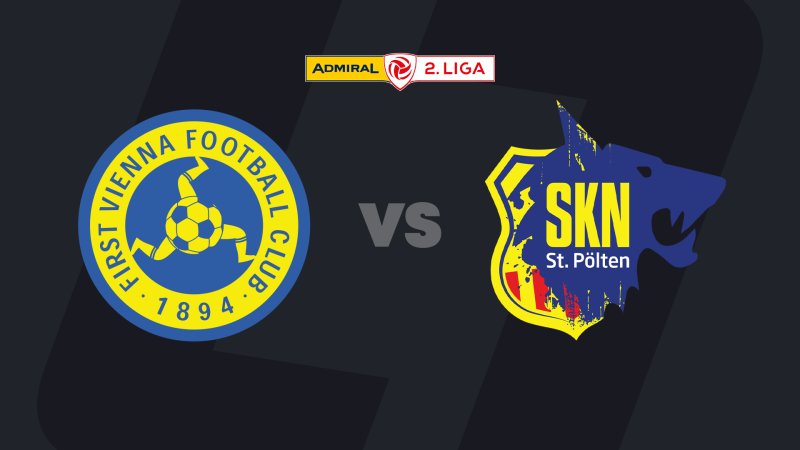 2. Liga Live Stream today: First Vienna FC - SKN St. Pölten