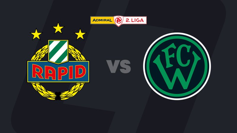 2. Liga Today in LIVE Stream: Rapid II - Wacker Innsbruck