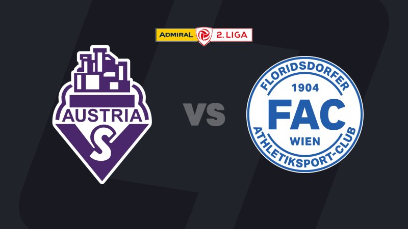 2. Liga today in LIVE stream: Austria Salzburg - FAC Wien