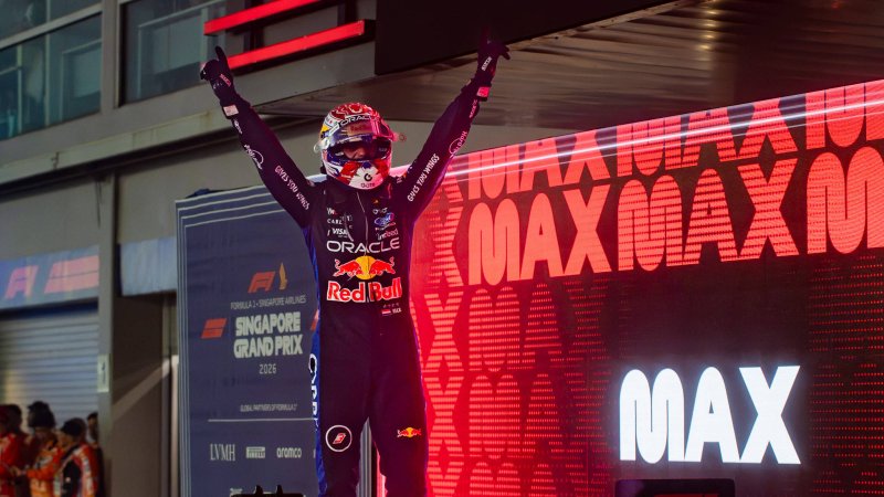 Verstappen on first Singapore win: "It took a while"