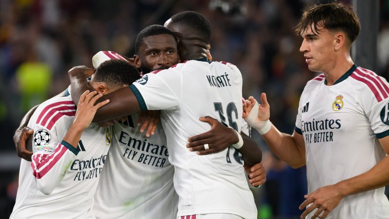 Three Goals in Seven Minutes! Real Stages Late Comeback Against Roma