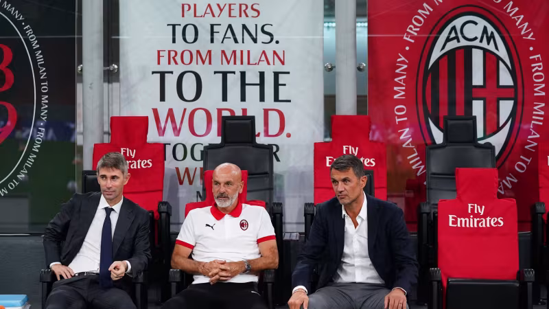 Maldini, Massara and Pioli