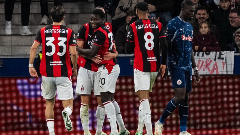 Milan prove too strong for Salzburg
