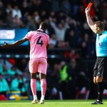 Professional Foul! Danso Sent Off After 17 Minutes