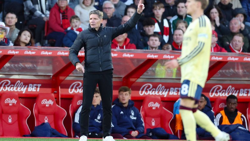 Glasner's Nottingham in relegation zone after defeat against Arsenal