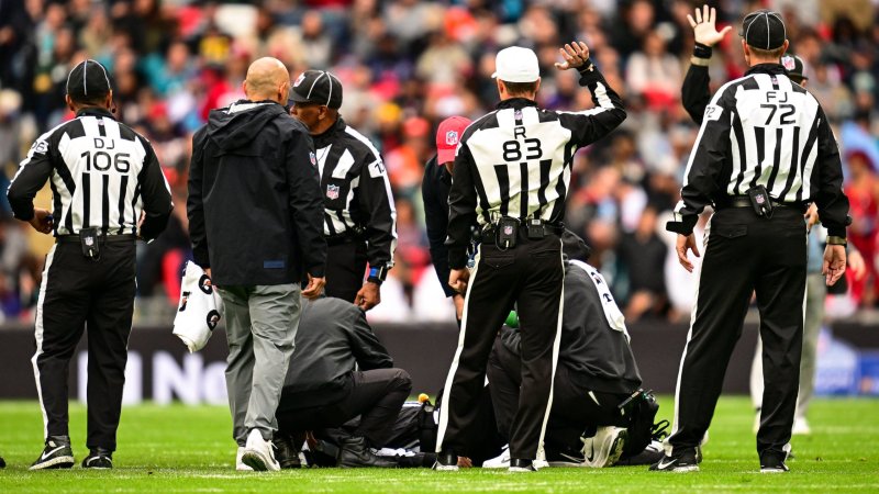Bizarre: NFL Referee Injured, Carted Off