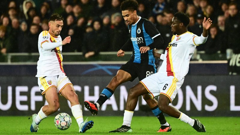 Baidoo Substituted at Halftime: Lens Loses in Bruges