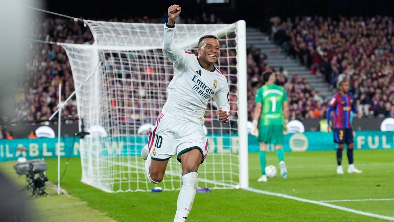 Mbappe Brace: Real Madrid Beats Barca in El Clasico