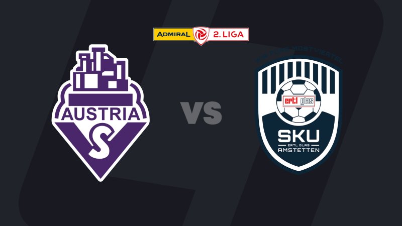 2. Liga today in LIVE-Stream: Austria Salzburg - SKU Amstetten