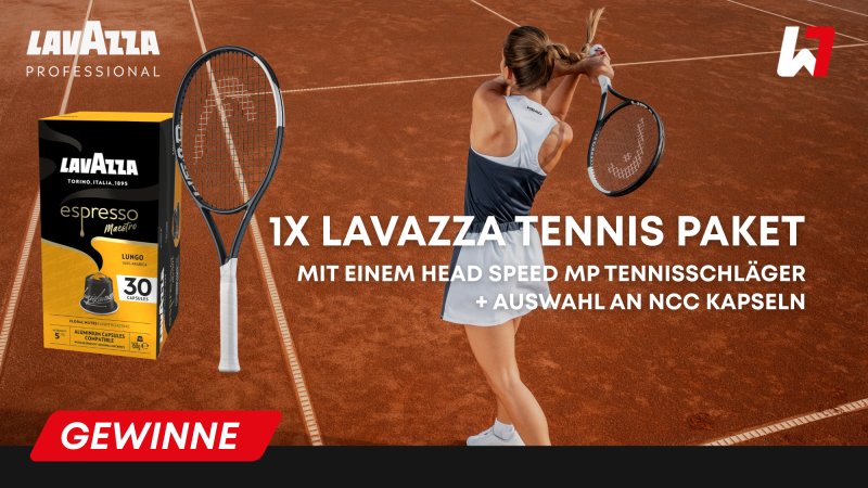 Win a Lavazza Tennis Package!