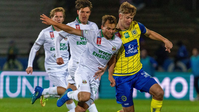 Rapid had to work hard: "Perhaps it was the concentration"