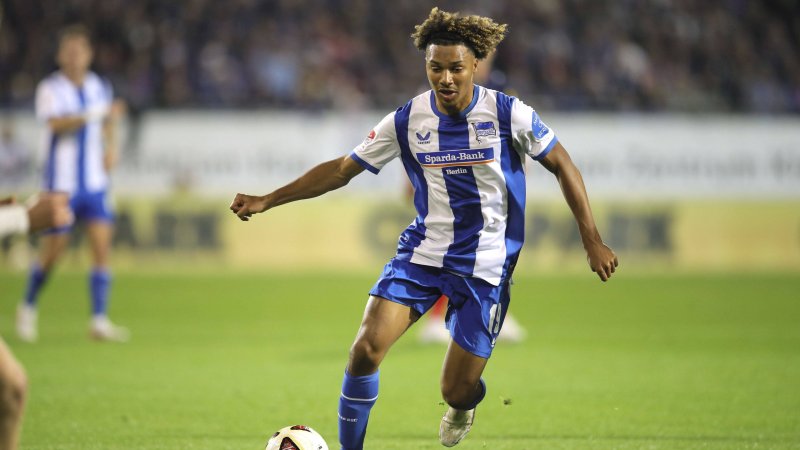 Adewumi Assist in Hertha's DFB-Pokal Win against Jeddeloh II