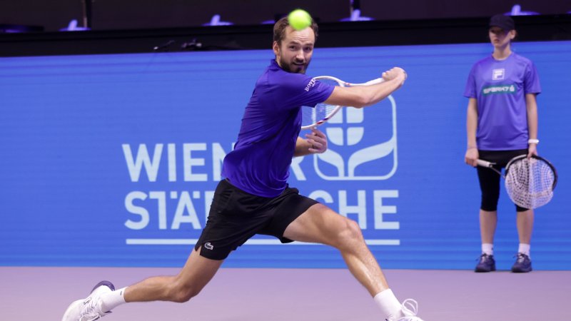 Medvedev unhappy in Vienna: "Like on a clay court"