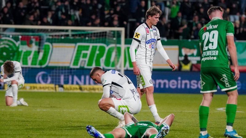 Sturm crashes out of the Cup early: "It's a bitter blow for us"