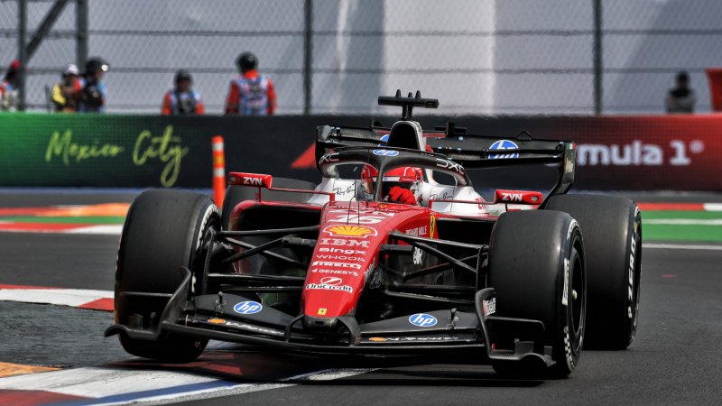 Leclerc dominates FP1 in Mexico