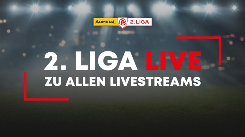 2. Liga: All Friday Games Live Stream